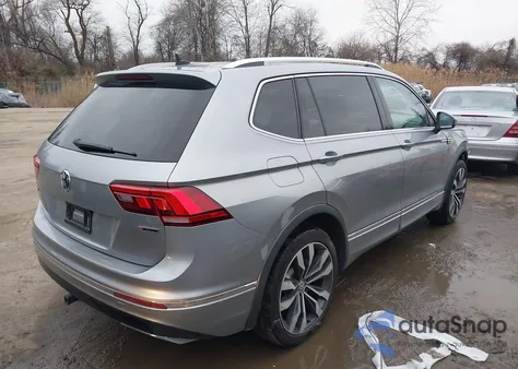 2021 Volkswagen Tiguan 2.0T Sel Premium R-Line из США, поврежденный, VIN 3VV4B7AX1MM129563